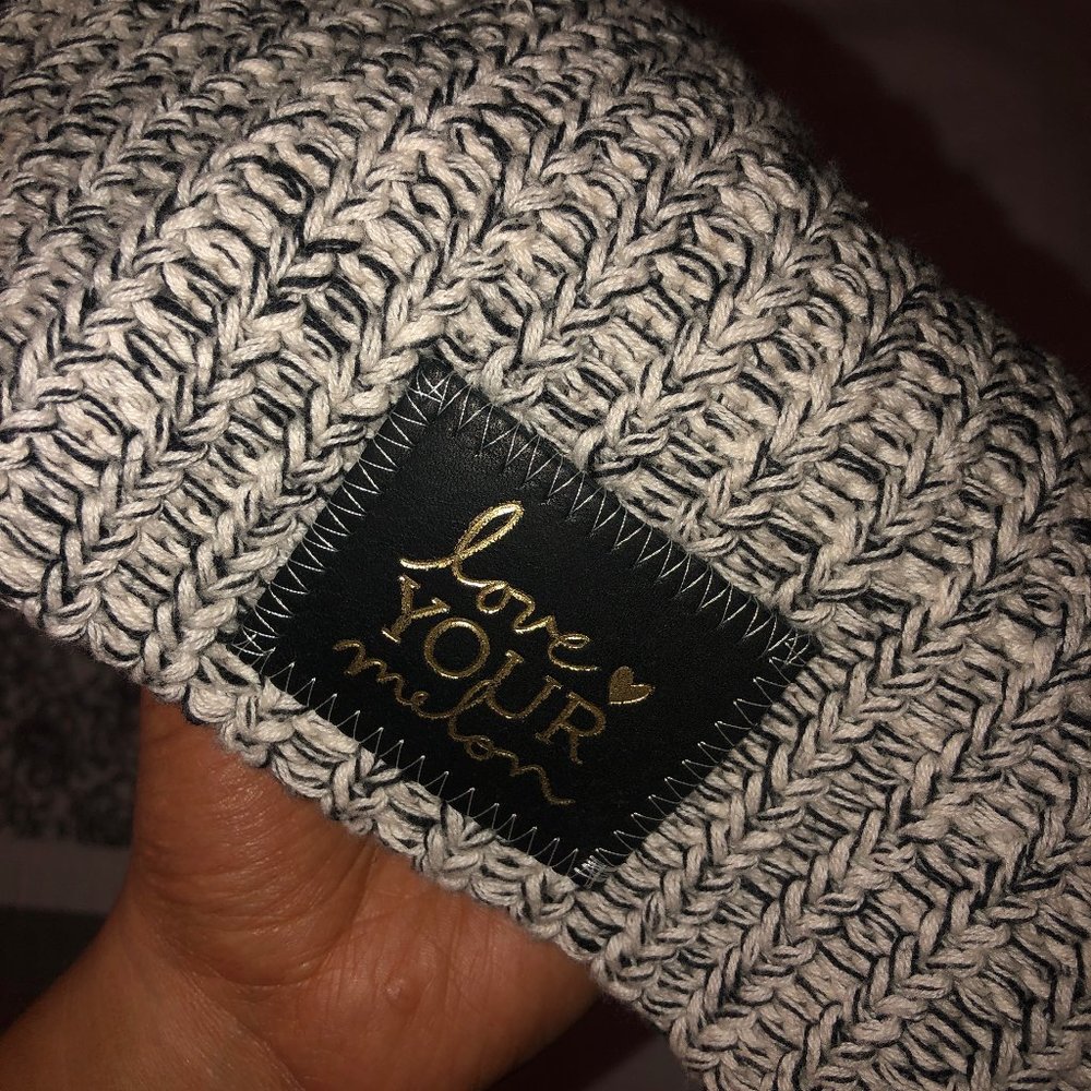 Love Your Melon - Black Speckled Beanie